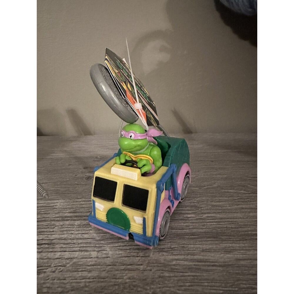 Teenage Mutant Ninja Turtles Rad Rip Racers Pull Back Car NEW Complete Set of 4 - Picture 11 of 16
